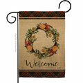 Patio Trasero 13 x 18.5 in. Winter Spices Wreath Garden Flag with Wonderland Double-Sided  Vertical Flags PA3910443